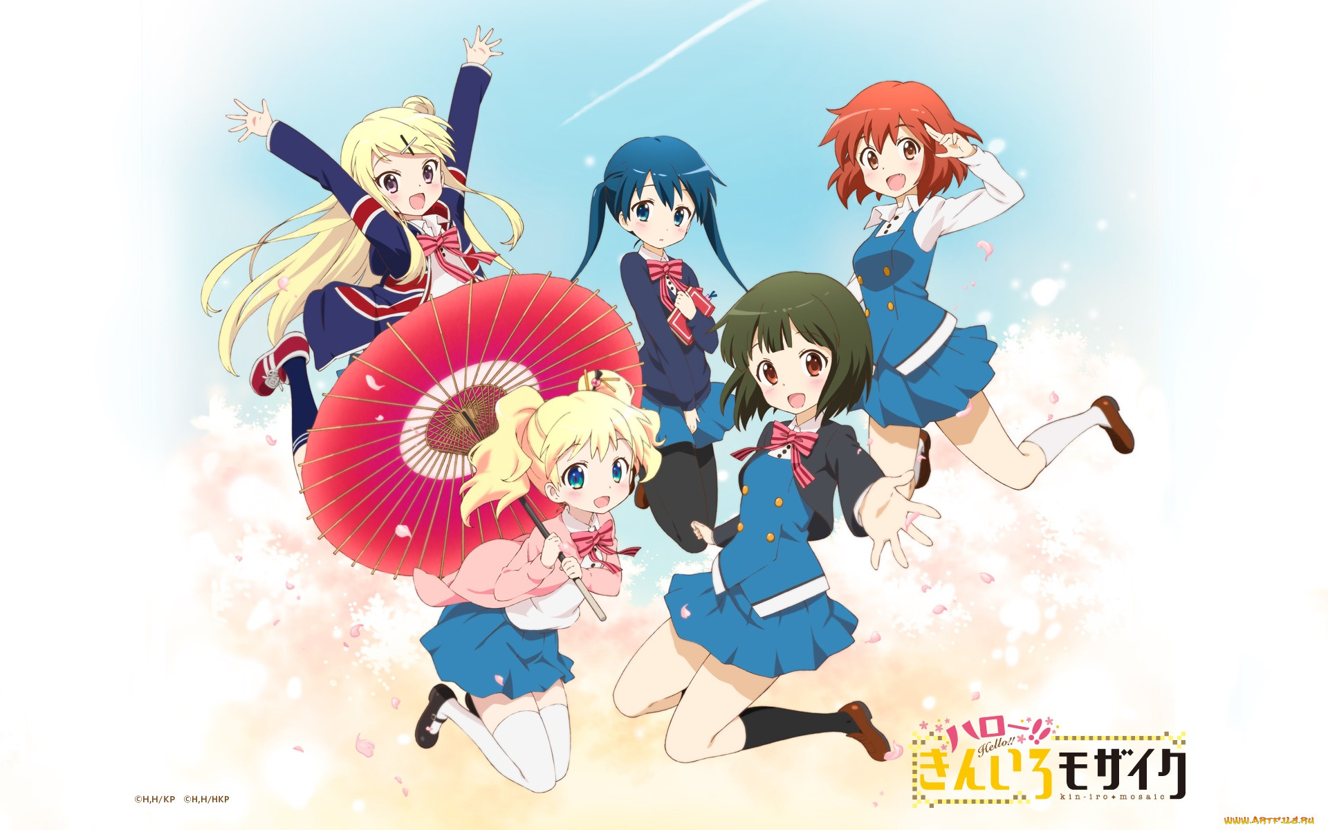 , kin-iro mosaic, , , 